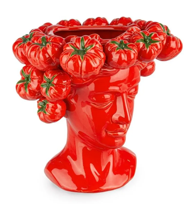 Best Bizzotto VASO GAZPACHO LADY ROSSO H29