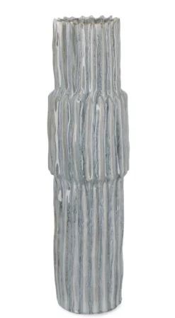 Outlet Bizzotto VASO IKU TO AZZURRO H75