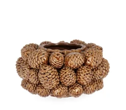 Bizzotto VASO PIGNA MARRONE H15