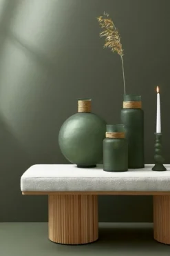 Outlet Bizzotto VASO ROTANG TO VT VERDE H45