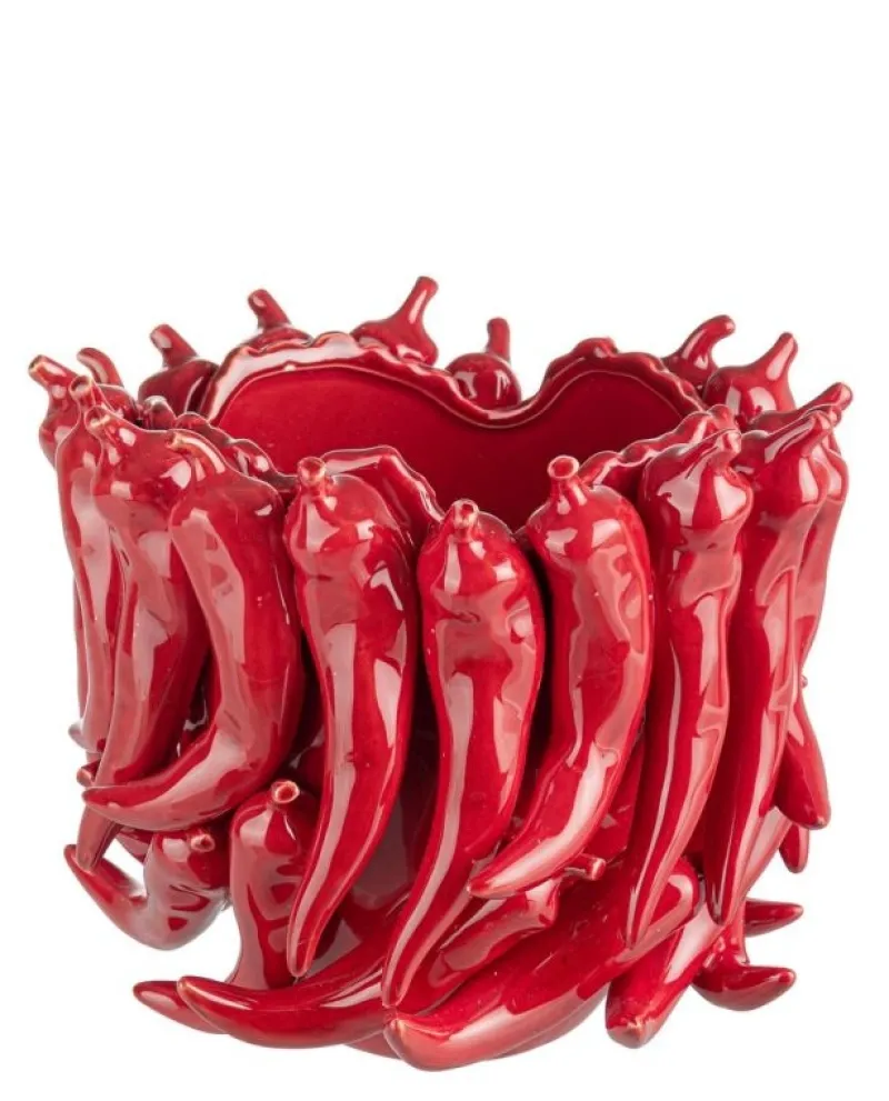 Clearance Bizzotto VASO SPICY ROSSO H20,5