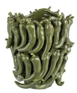 Bizzotto VASO SPICY VERDE H32