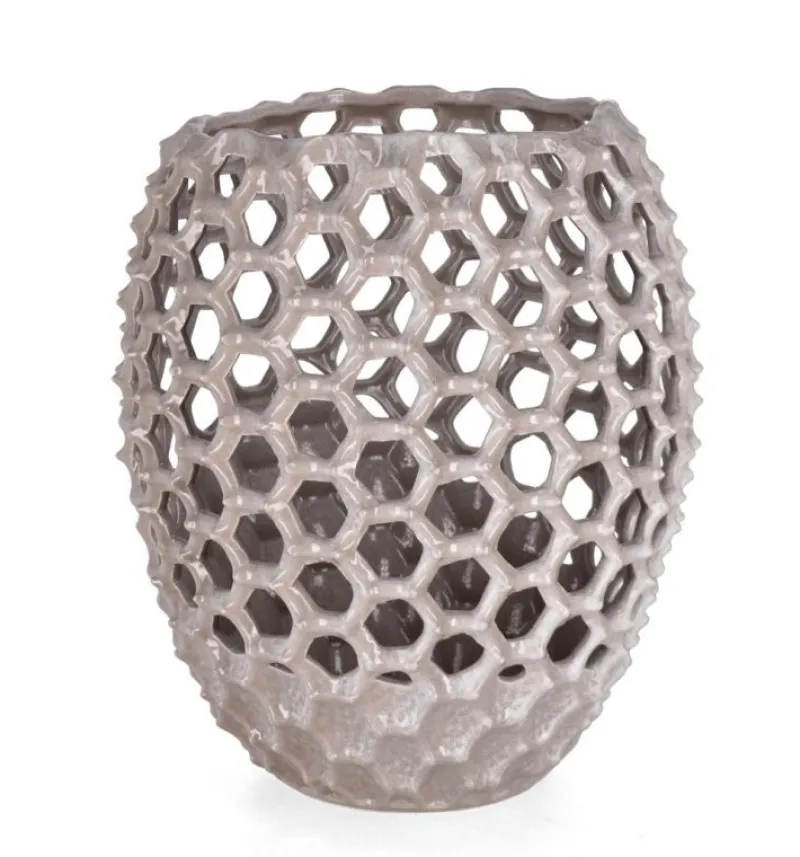 Outlet Bizzotto VASO TAIYO BOMB BIANCO H39