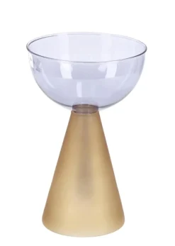 Hot Bizzotto VASO TEMPEL VT BLU ARANCIO H20,5