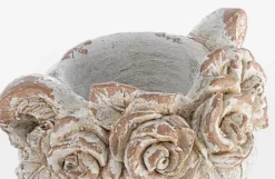 Outlet Bizzotto VASO TESTA LEONE MAGNESIA H44