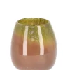 Sale Bizzotto VASO VENUS BOMB VT VERDE ARANCIO H18,6