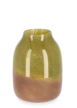 Sale Bizzotto VASO VENUS VT VERDE ARANCIO H21,2