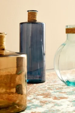 Hot Bizzotto VASO VT ROTANG BLU COBALTO H42