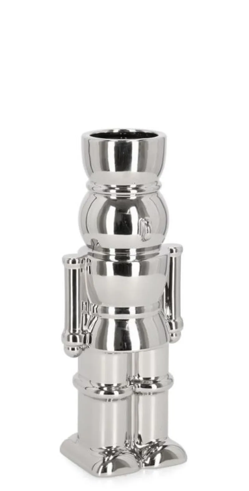 Online Bizzotto VASO WALKER SOLDATINO ARGENTO H22,5