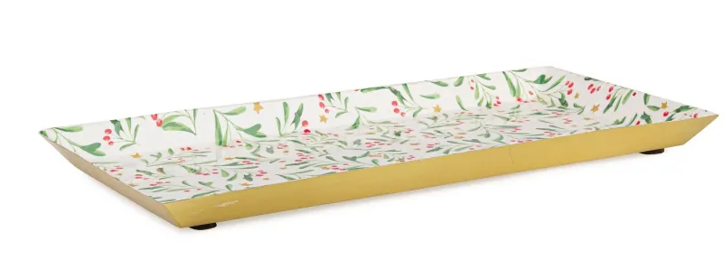 Bizzotto VASSOIO DECOR SYLVAN RET AGRIFOG 39,5X19