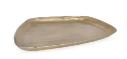 Bizzotto VASSOIO DECORATIVO CHISEL ORO 30X28