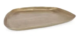 Best Bizzotto VASSOIO DECORATIVO CHISEL ORO 38X34