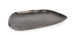 Sale Bizzotto VASSOIO DECORATIVO CHISEL ANTRACIT 30X28
