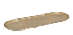 Clearance Bizzotto VASSOIO DECORATIVO CLAMP ORO 40X13,5