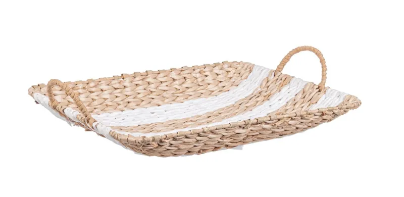 Best Bizzotto VASSOIO HEAVING RETT BIANCO 38X28