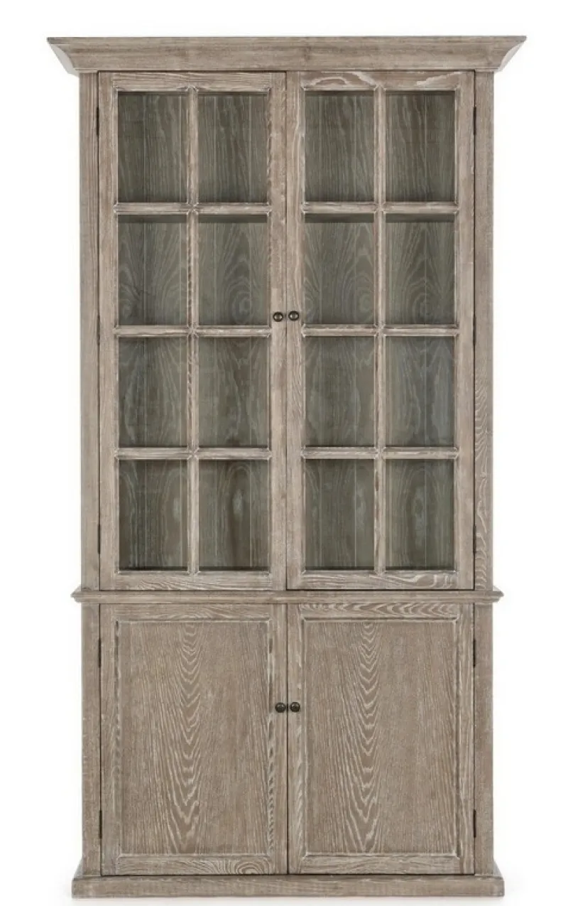 Online Bizzotto VETRINA IN LEGNO 4 ANTE - COLUMBIA