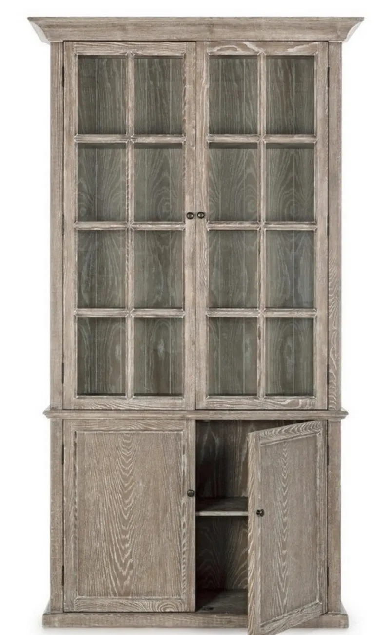 Online Bizzotto VETRINA IN LEGNO 4 ANTE - COLUMBIA