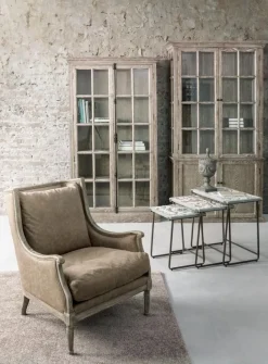 Online Bizzotto VETRINA IN LEGNO 4 ANTE - COLUMBIA