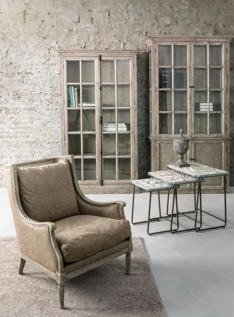 Online Bizzotto VETRINA IN LEGNO 4 ANTE - COLUMBIA