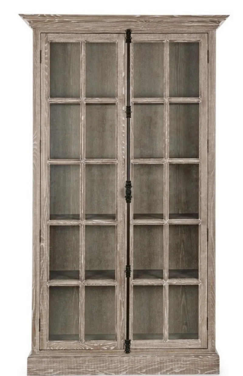 Best Bizzotto VETRINA IN LEGNO 2 ANTE - COLUMBIA