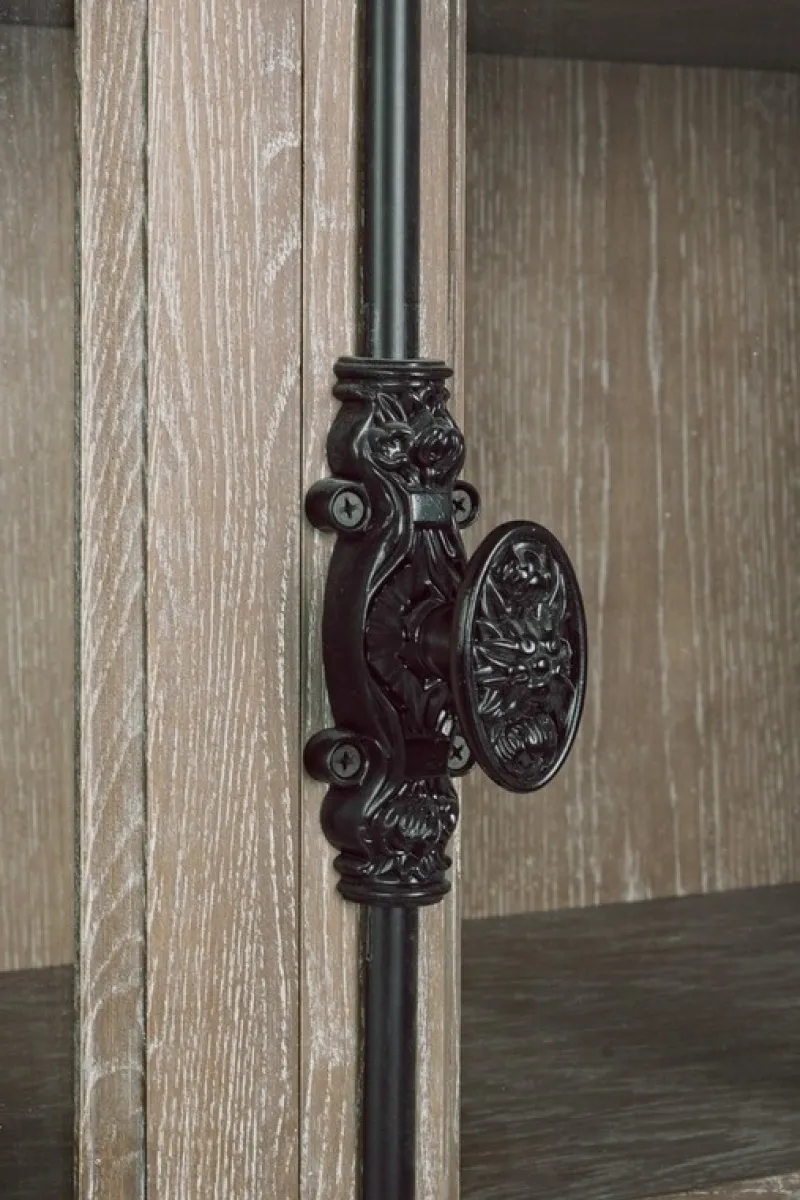 Best Bizzotto VETRINA IN LEGNO 2 ANTE - COLUMBIA