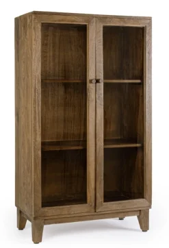 Discount Bizzotto VETRINA IN LEGNO H140 - REMINGTON